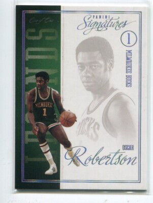 2012-13 Panini Signatures Legends PLATINUM Oscar Robertson 1/1 Milwaukee Bucks