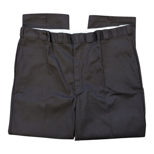 Lot of 2 Dickies Mens 48x34 Original Fit 874 Work Pants Slacks Brown Grey New - Picture 7 of 10