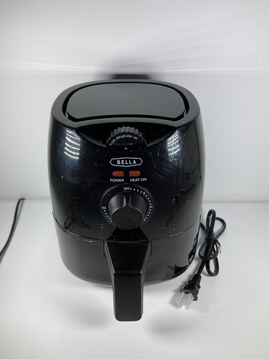 Bella Air Convection Fryer Color Black Model 32818B1 Works Great - Main Image