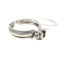 GT1446V Turbo Outlet ExhaustManifold Clamp For Chevy Cruze Sonic Trax 1.4L 140HP