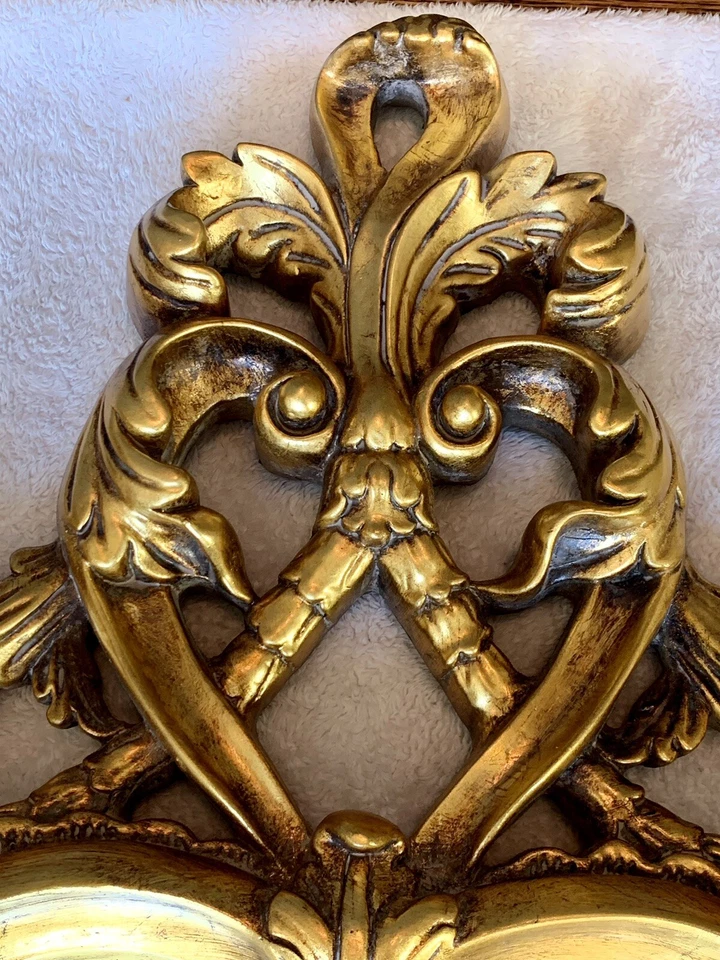 Espejo Oro Industrias Sterling 30 X 48 Glamour Antiguo Alta Calidad Foto 2 de 4