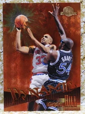 GRANT HILL 1995-96 Skybox Dynamic Foil SP Insert #D5 Pistons C- ALL PICS 4 GRADE