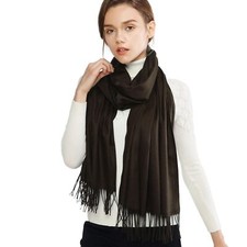 Pashmina Shawl for Women Weddings Wraps for Evening Dresses Caramel Scarfs fo...