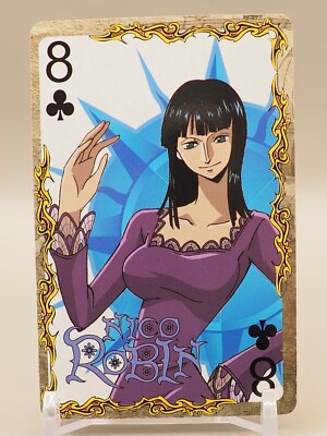 Robin One Piece Playing Cards Japanese anime club eight M159 | eBay