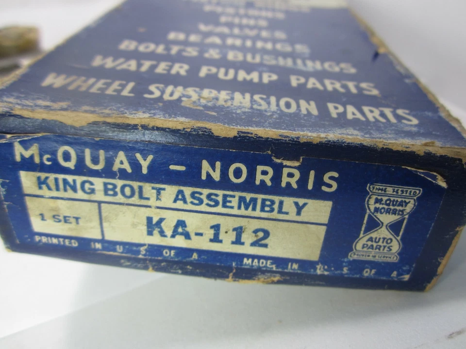 41 克莱斯勒皇冠帝国 8 萨拉托加国王徽章套装 MCQUAY-NORRIS KA112 — 第 3/3 张图片