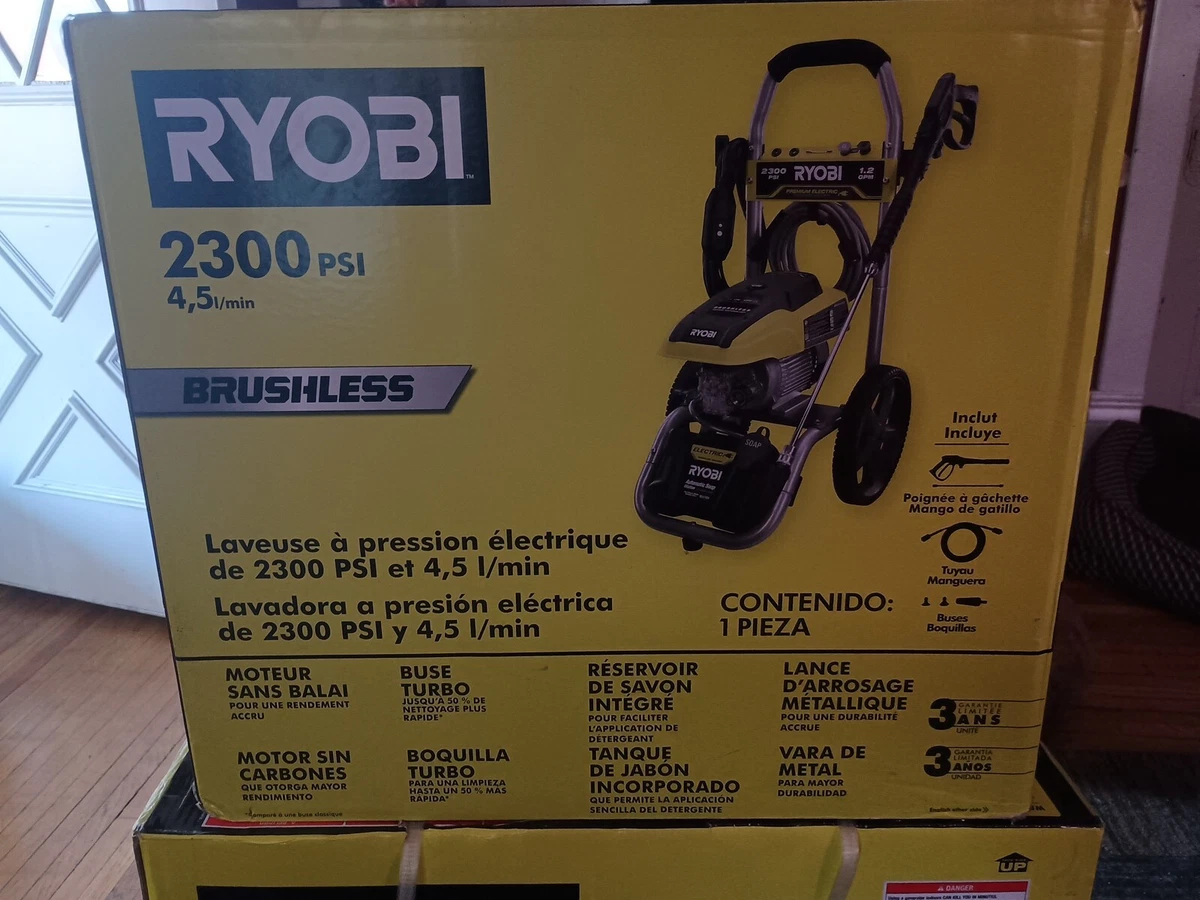 Ryobi ry142300 2300 online psi pressure washer