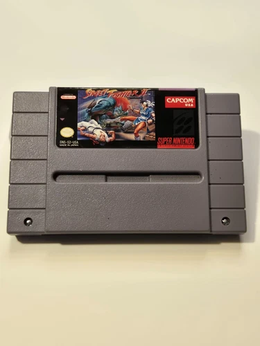 STREET FIGHTER II 2 SNES SUPER NINTENDO