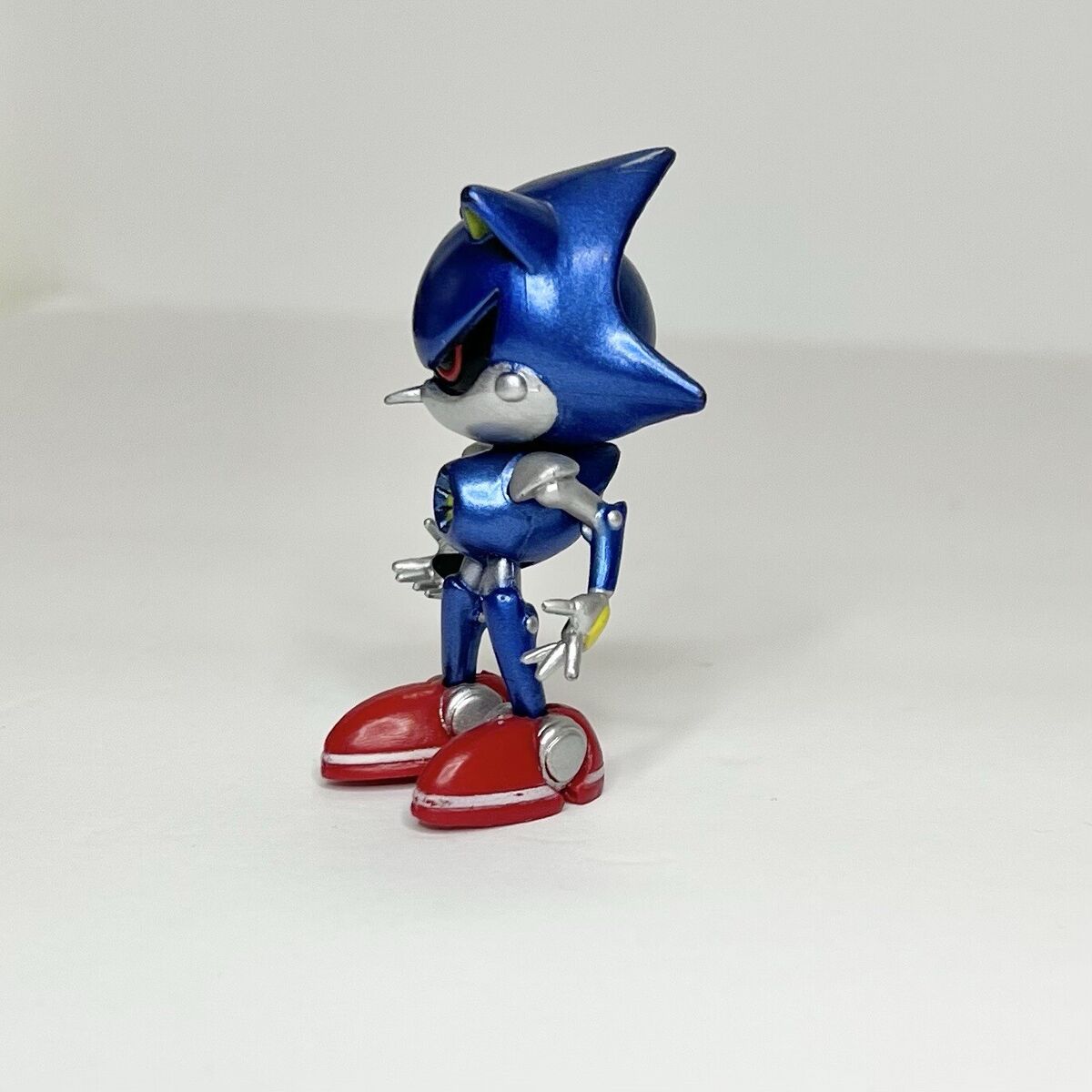 Jazwares Sonic the Hedgehog Metal Sonic 3 Inch Figure Rare Vintage SEGA Toy