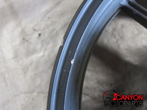 05 06 Kawasaki ZX6R ZX6 ZX636 Front Wheel - STRAIGHT - Picture 2 of 4