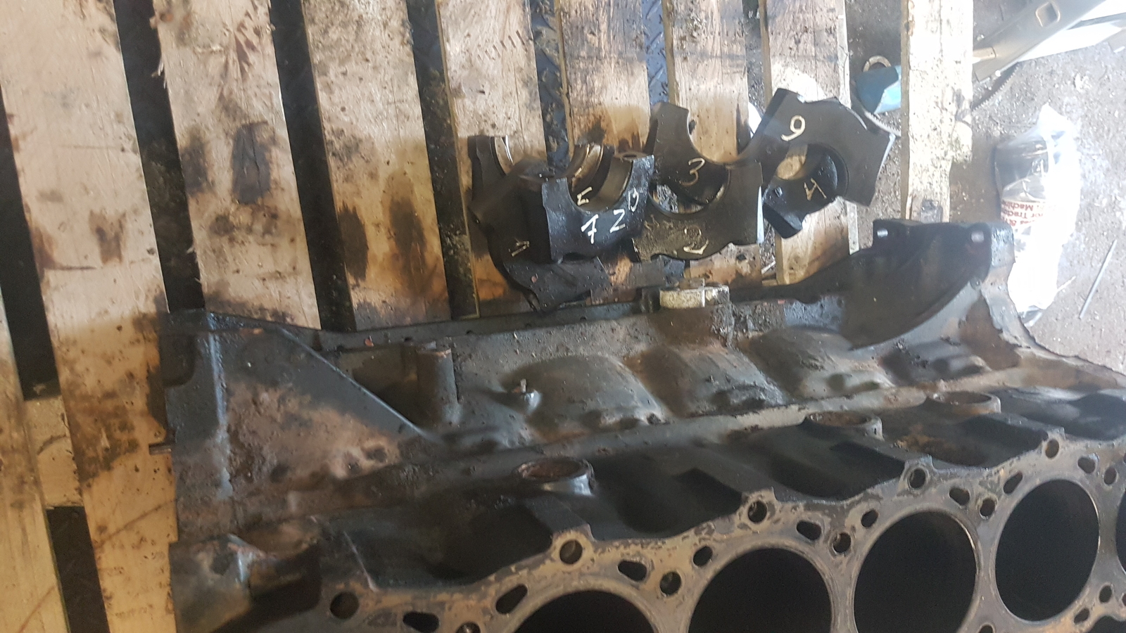 New Holland Case TM, MXM 120, 130 Cylinder Block 87802648  