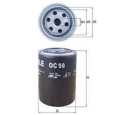 Oil Filter For Ford Explorer U2 4.0 V6 AWD Mahle 1112652 1213439 1363159 1523494