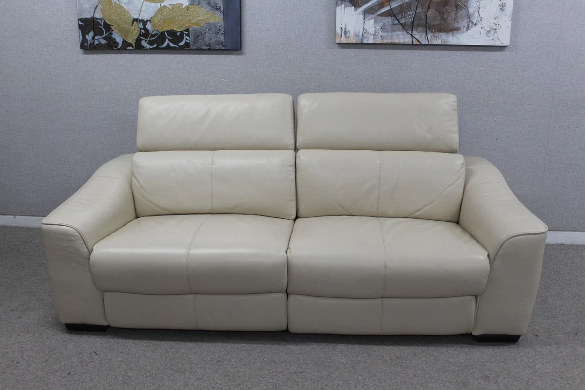 Elixir 3 seater leather cheap power recliner sofa