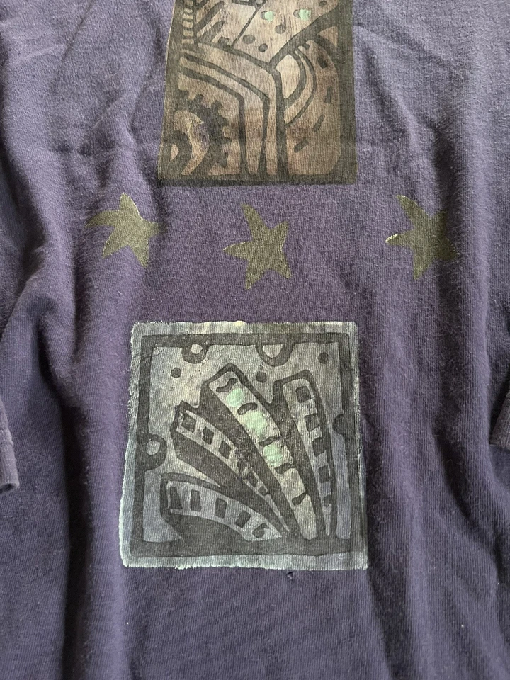 Vestido túnica swing púrpura BlueFish 1995 de colección talla 1 Foto 3 de 4