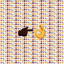 Sexo Emojis Sexting BLOTTER ART Hoja Perforada Arte Psicodélico