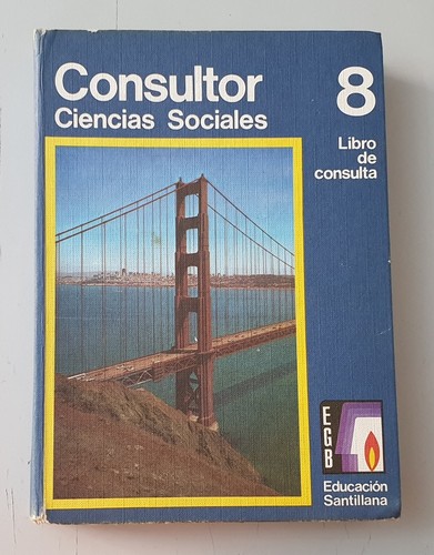 LOTE 3 LIBROS CONSULTOR CIENCIAS NATURALES SOCIALES 6°/8° EGB Santillana 1972/74 - Imagen 9 de 24