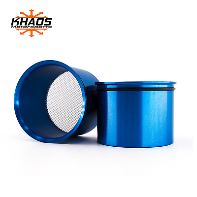 Dodge Challenger Head Light Intake Ring Anodized Blue