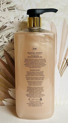 Russell & Windsor ~ Manuka Honey Fragranced Bath & Shower Gel 33.8