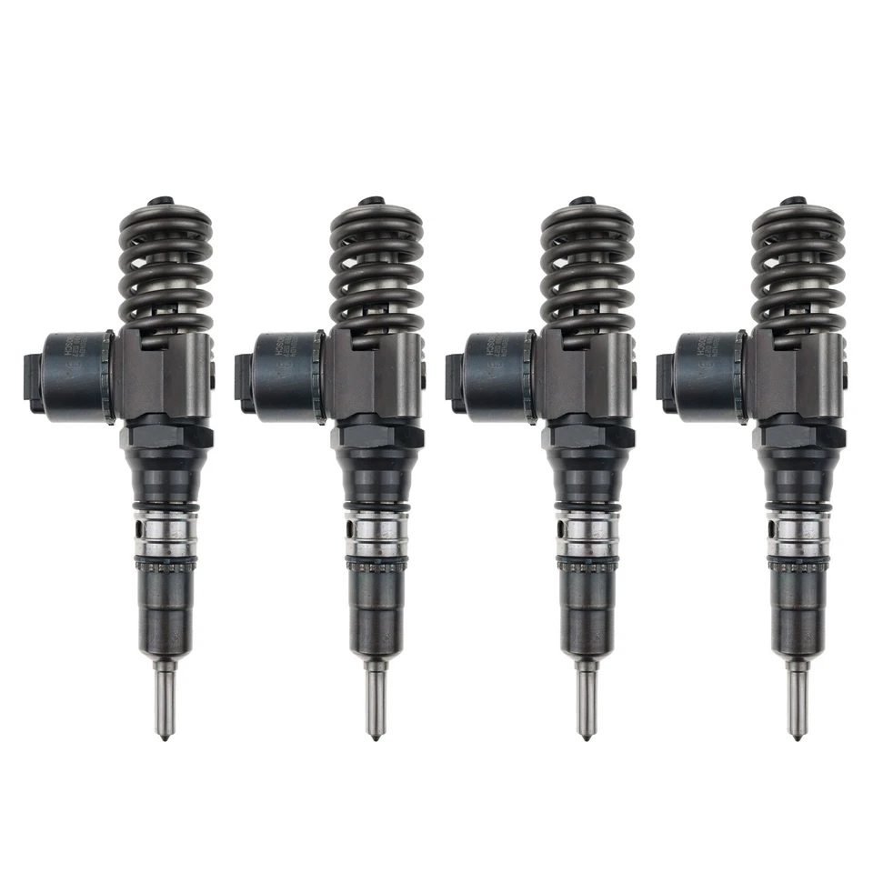 4x Diesel INJECTEUR 0414720404 VW Seat Audi Skoda 2,0 TDI BKD 03G130073G AZV BLB - Photo 2/4