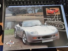 MARCOS MANTARAY V8 SALES BROCHURE - 2000 2001 - RARE