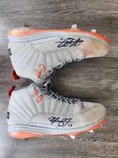 Manny Machado 2017 game used Signed Air Jordan 6 Cleats size 13 Orioles PSA/DNA