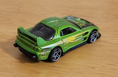 2003 Hot Wheels 24/Seven - Mazda RX-7 - First Editions - Green