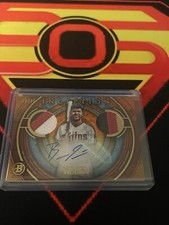 2022 Bowman Inception Dual Relics Orange Foil /25 Bryan Acuna Acuña Auto 🔥🔥🔥