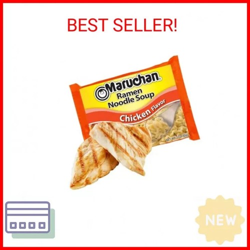 Maruchan, Ramen Noodle Soup, Chicken Flavor, 3 oz - 第 2/2 張圖片
