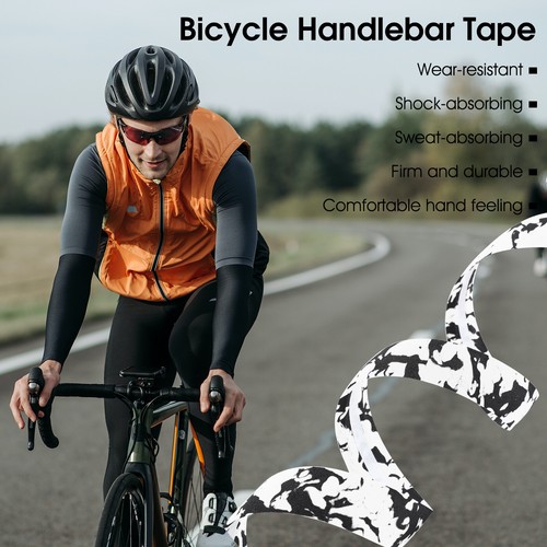 WEST BIKING Nastro Morbido Manubrio Bici PU EVA Strada Bici Manubrio Nastro Cinghia - Foto 30 di 55