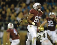 SOLOMON THOMAS SIGNED 8X10 PHOTO STANFORD SAN FRANCISCO 49ERS NFL FOOTBALL A