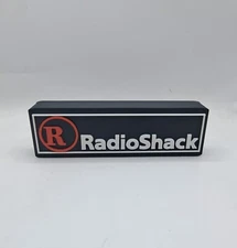 RadioShack Logo Sign Desk Shelf Art