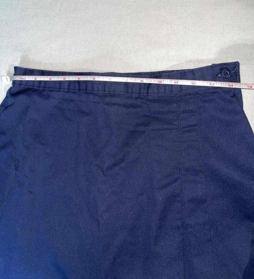 Pantalones cortos delanteros envolventes K12 Gear para niñas, uniforme escolar talla 16, 1 caqui, 2 azul marino Foto 3 de 4