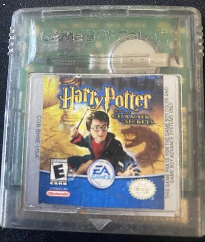 Harry Potter and the Chamber of Secrets (Nintendo Game Boy Color, 2000) TESTED