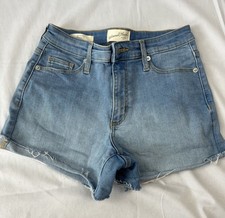 Universal Thread High Rise Midi Denim Jean Shorts - 2/26R