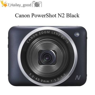 Canon PowerShot N2 Digital Camera 16MP 8x Zoom with WiFi and NFC,2.8'' LCD Black