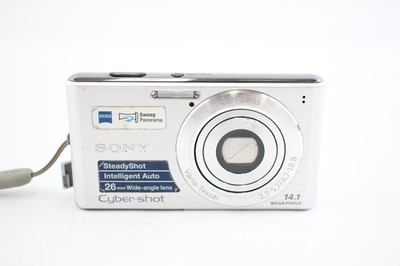 Sony Cybershot DSC-W530 Digital Compact Camera Working w/ Zeiss 4x
