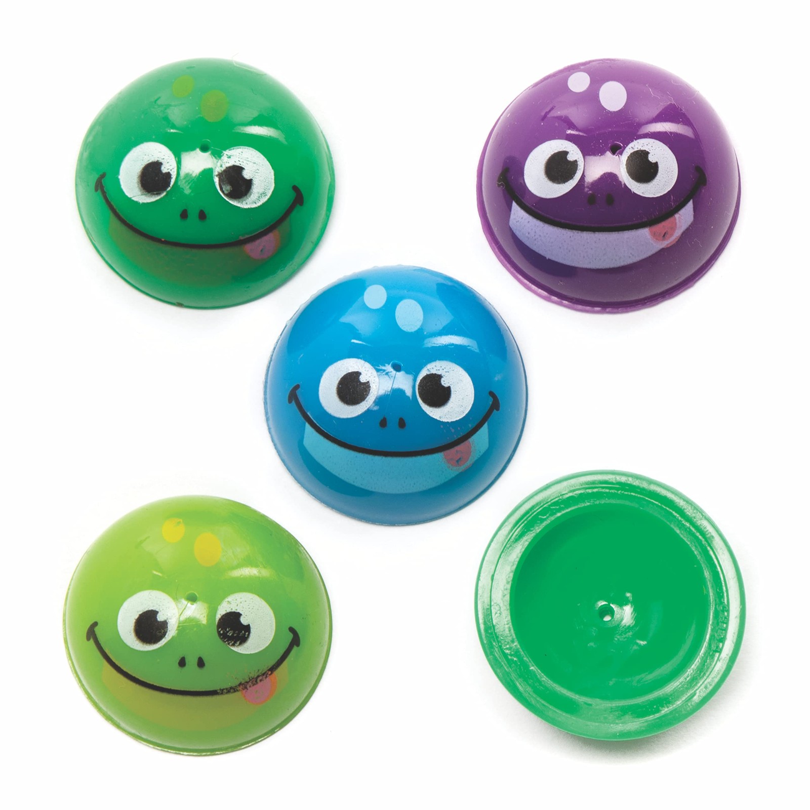 Baker Ross FE352 Frog Jumping Mini Pop Up Toy - Pack of 12, Popping Game For...