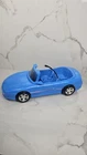 Mattel 1996 Barbie Vintage Blue Convertible Sports Car