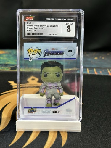 2023 Upper Deck Funko Marvel Infinity Saga Clear Cut #65 HULK  CGC 8