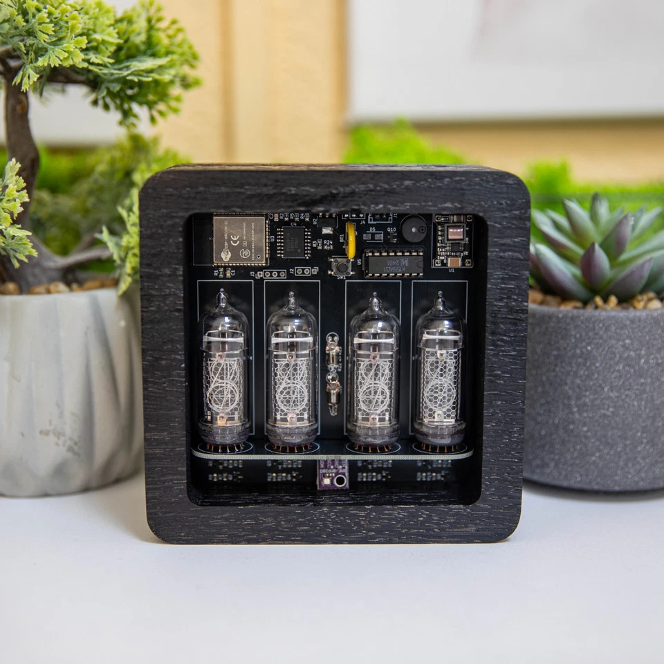 Nixie Tube Clock Pulsar IN-14 or IN8-2 or Z573m 4-tubes - Image 3 of 4