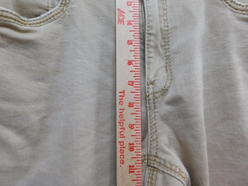 BKE Jake Straight Jeans Mens 36x34 Khaki Casual Stretch Five Pocket Pants - Picture 4 of 15