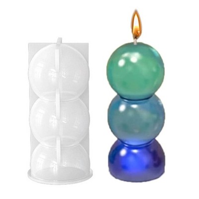 Handicrafts Making Geometric Molds Silicone DIY 3D Aromatherapy Casting Handmade
