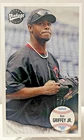 2003 Upper Deck Vintage Ken Griffey Jr 3x5 Jumbo Card Cincinnati Reds Box Topper
