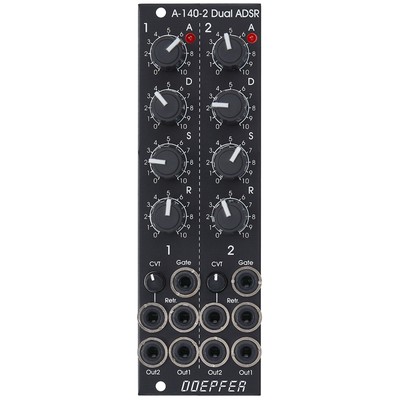 Doepfer A-140-2 Dual Micro ADSR Vintage Edition - Envelope Modular Synthesizer