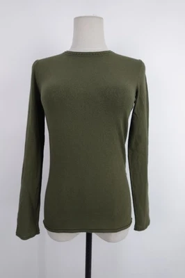 MISSONI Damenpullover Größe 44 T-Shirt Frauen Italien Lässig Vintage Pulli Grün - Bild 1 von 4