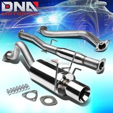 4rolled Tip Stainless Steel Exhaust Catback System For 93-97 Del Sol Eg Eh6 4rolled Tip Stainless Steel Exhaust Catback System For 93-97 Del Sol Eg Eh6