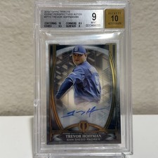 2019 Topps Tribute Iconic Perspectives Auto /99 Trevor Hoffman #IP-TH Auto BGS 9