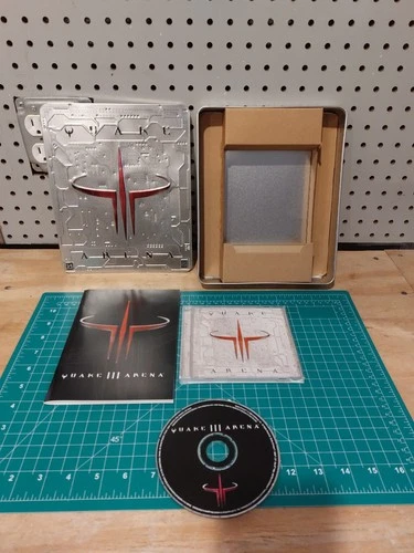Quake III (3) Arena Big Box Metal Tin Complete PC