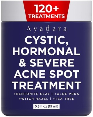 Ayadara Sulfur Face Mask Clarifying Paste 120 Uses Oil Control All Skin Types
