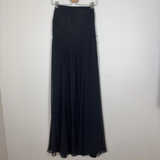 Lauren Ralph Lauren Evening Black Strapless Maxi Evening Gown Size 10