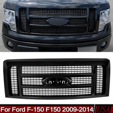 Fits Ford F-150 F150 2009-2014 2010 2011 Tuxedo Black Front Bumper Grille Grill Fits Ford F-150 F150 2009-2014 2010 2011 Tuxedo Black Front Bumper Grille Grill